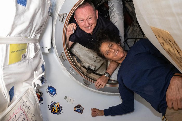 Presos no espaço, astronautas da Nasa enfrentam problema em cápsula espacial da Boeing