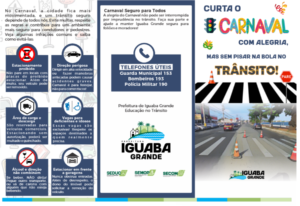 folder-carnaval-transito-a-300x206 Secretarias promovem ação educativa sobre trânsito no Carnaval em Iguaba Grande